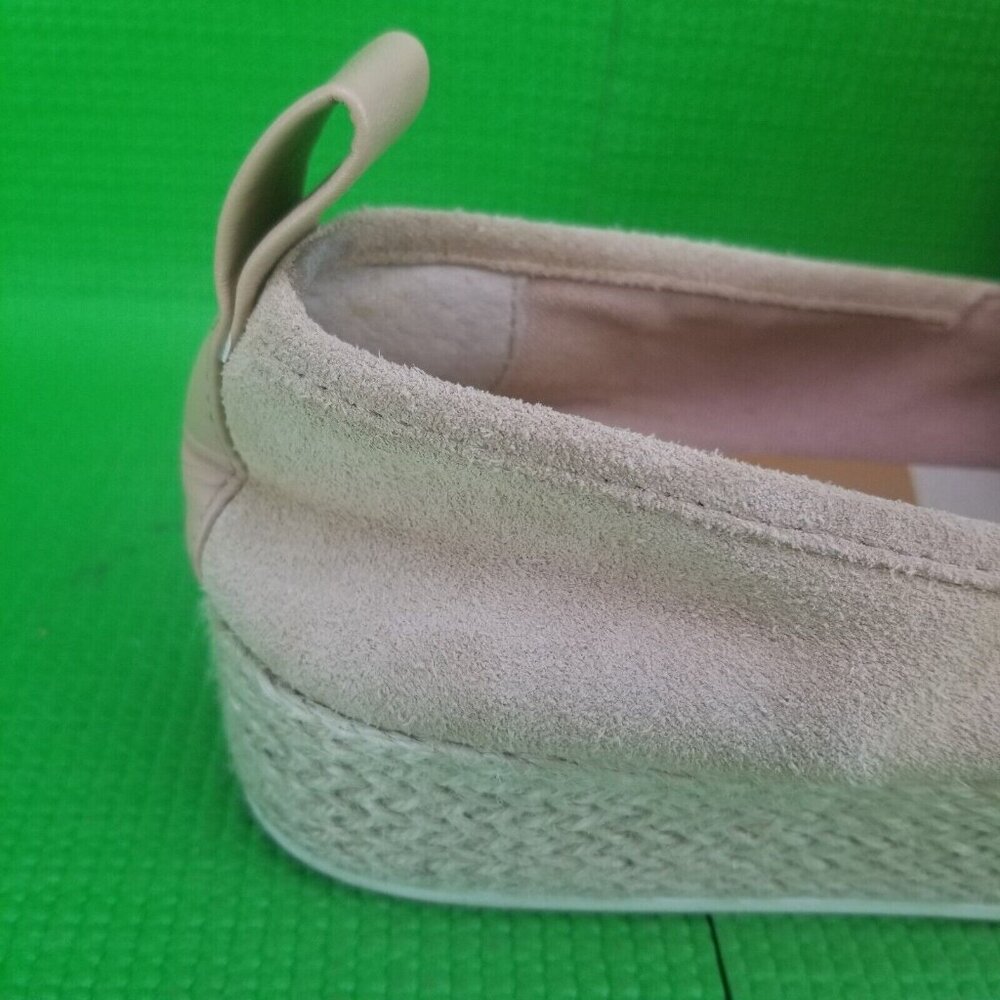 ✅Womens 8 Dolce Vita Travis Blush Suede Espadrille Platform Slip-On Shoes - Picture 10 of 15
